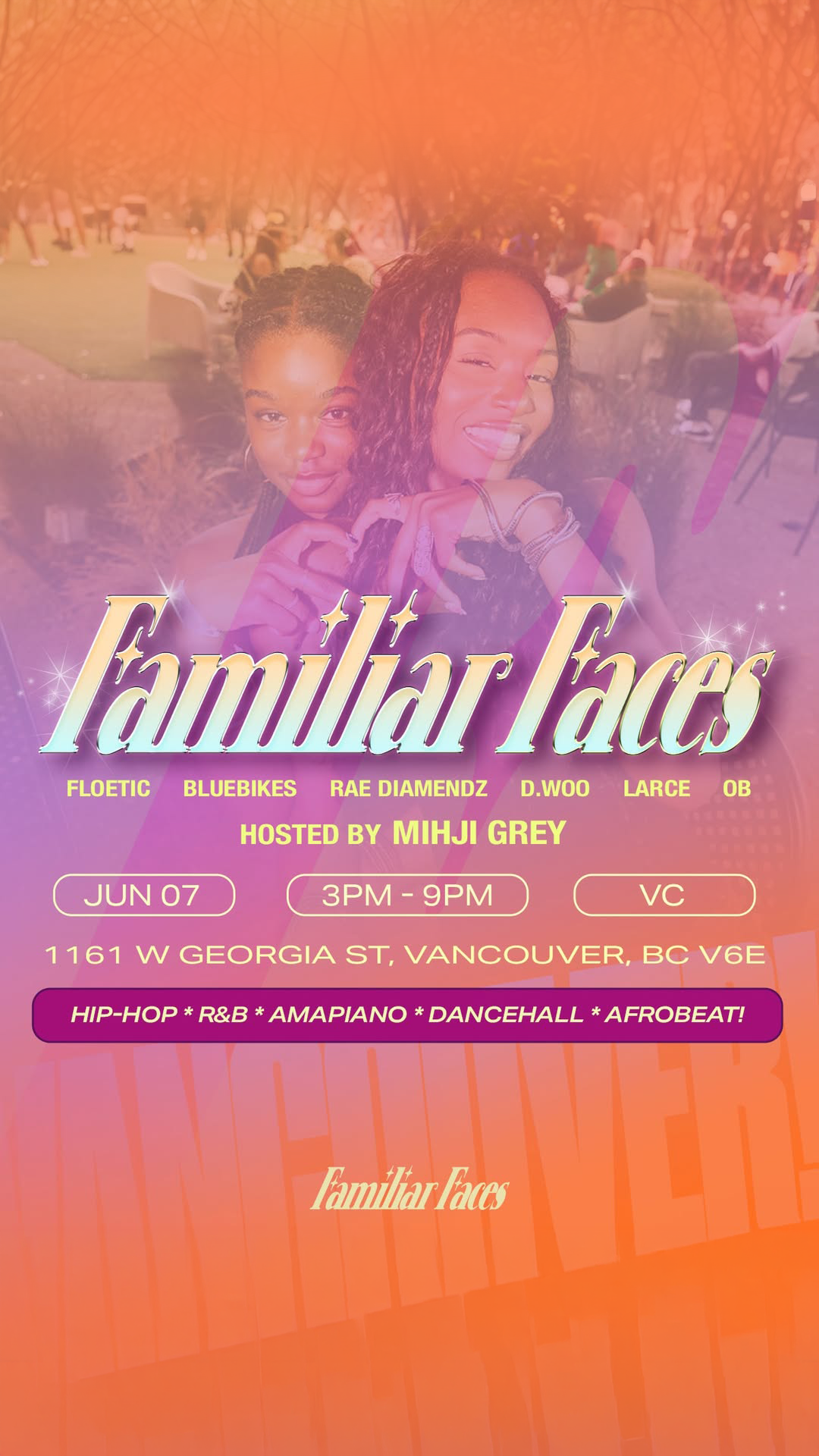 FAMILIAR FACES: DAY PARTY