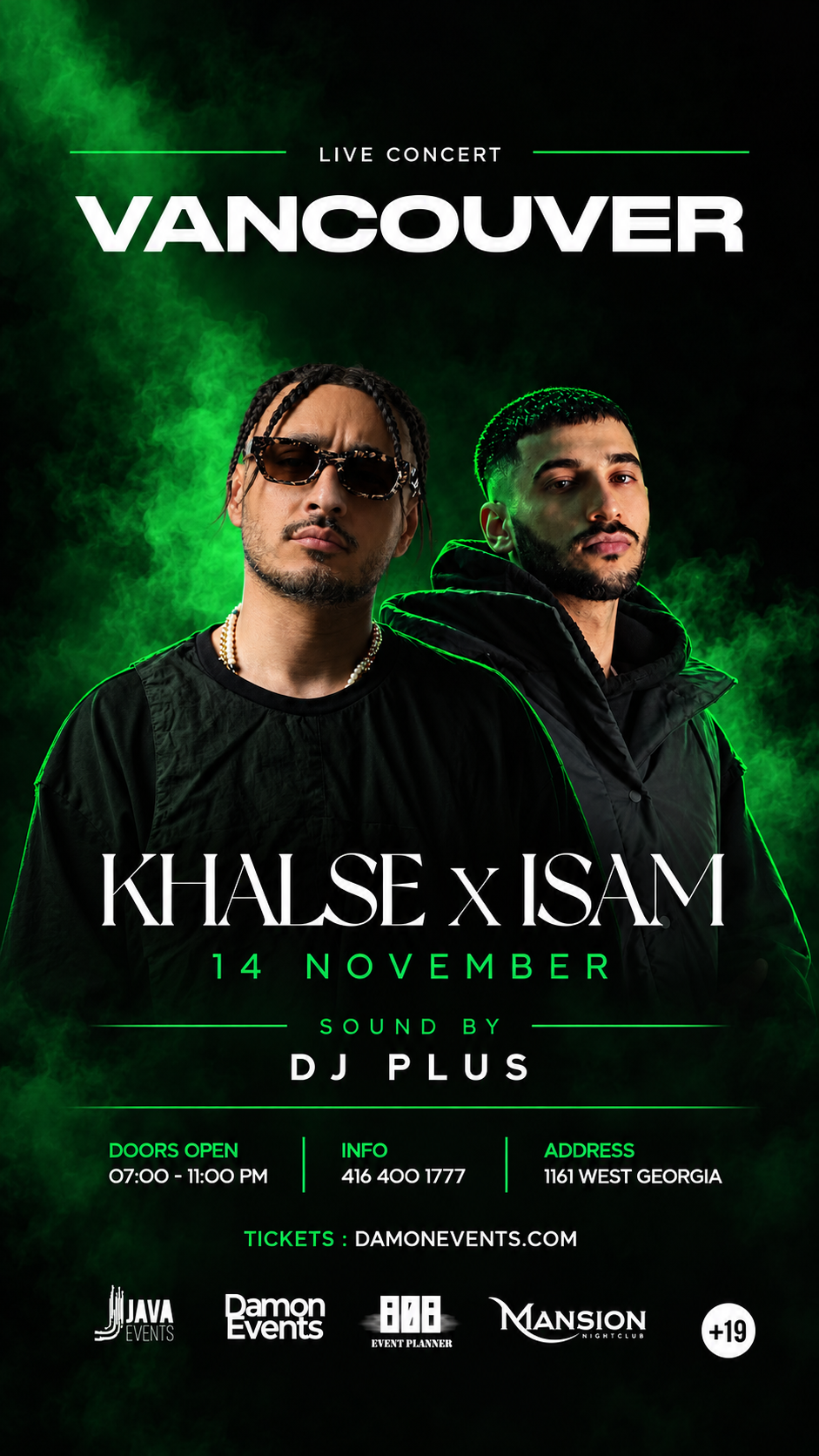 Khalse X Isam at Mansion Night Club